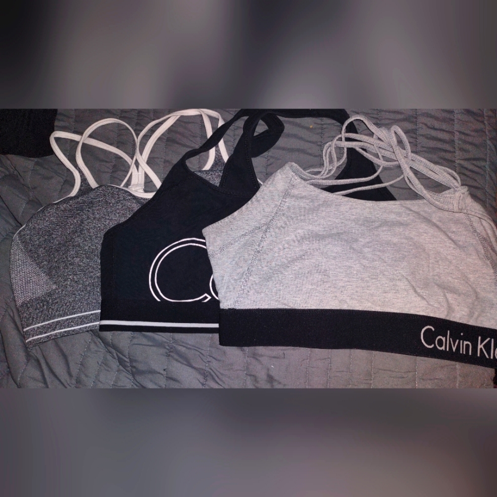 3 Calvin Klein Sports Bra size XL